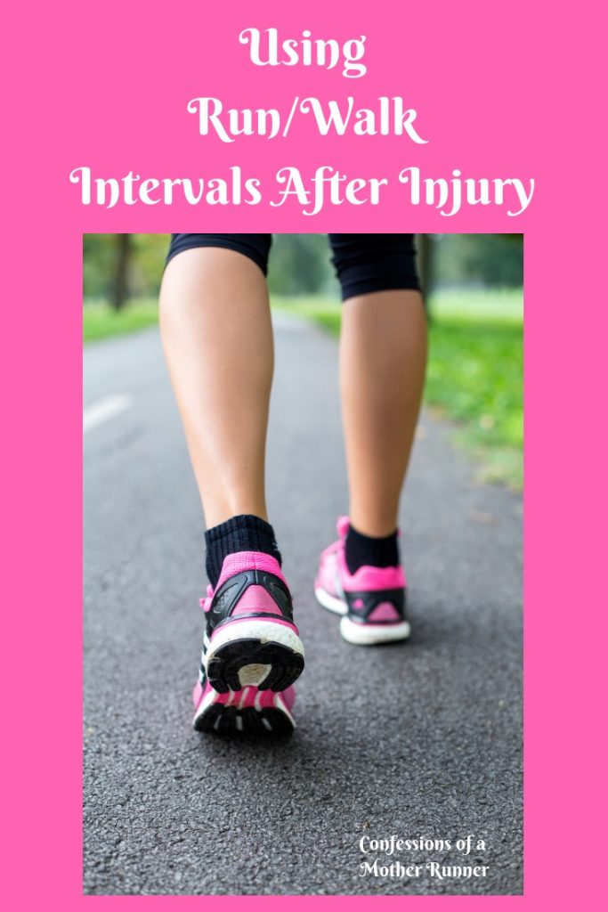 Using Run/Walk intervals to return from injury and return to running