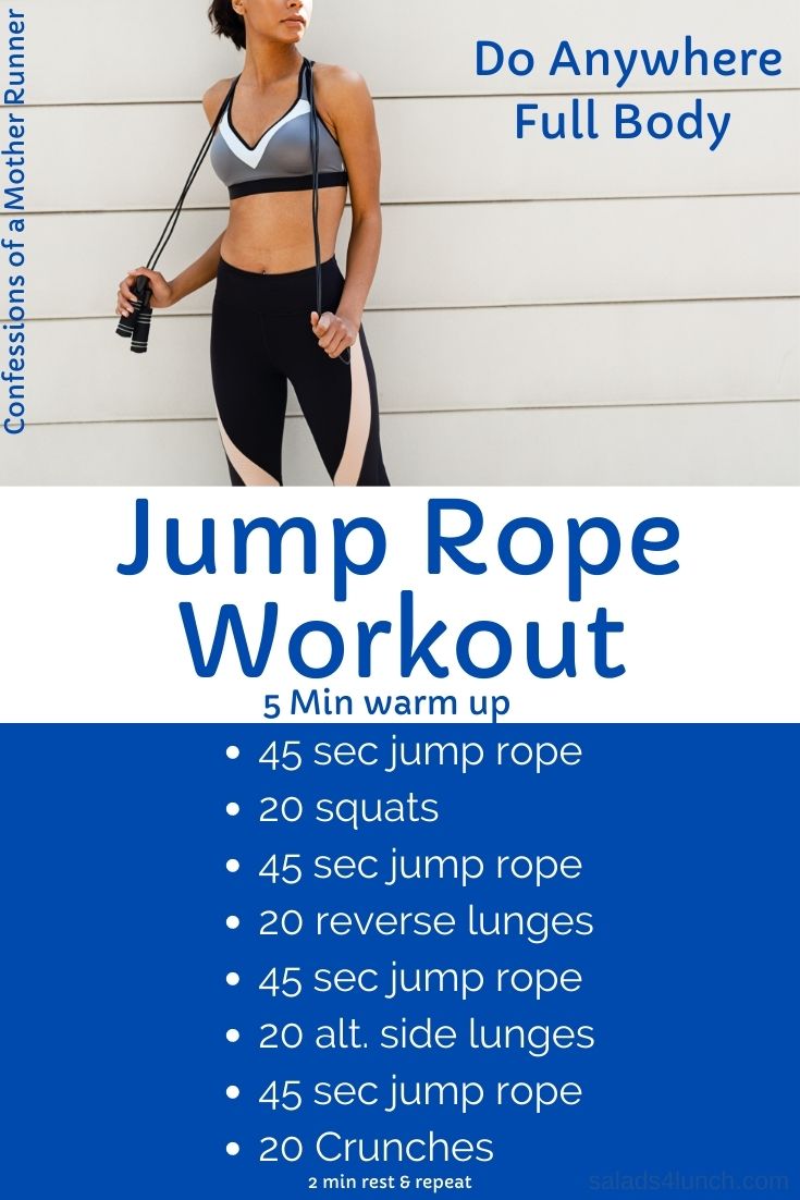 Jump Rope Workout For Runners Runners' Roundup