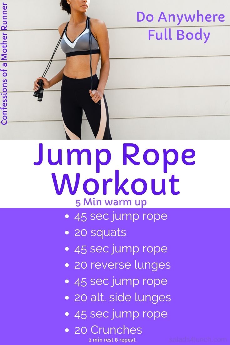 Jump Rope Workout For Runners -Runners' Roundup