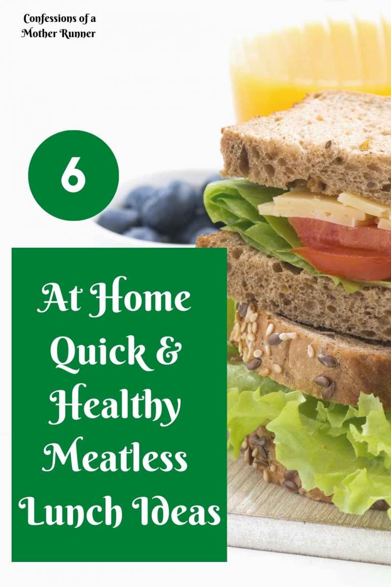 6 At Home Quick and Healthy Meatless Lunch Ideas