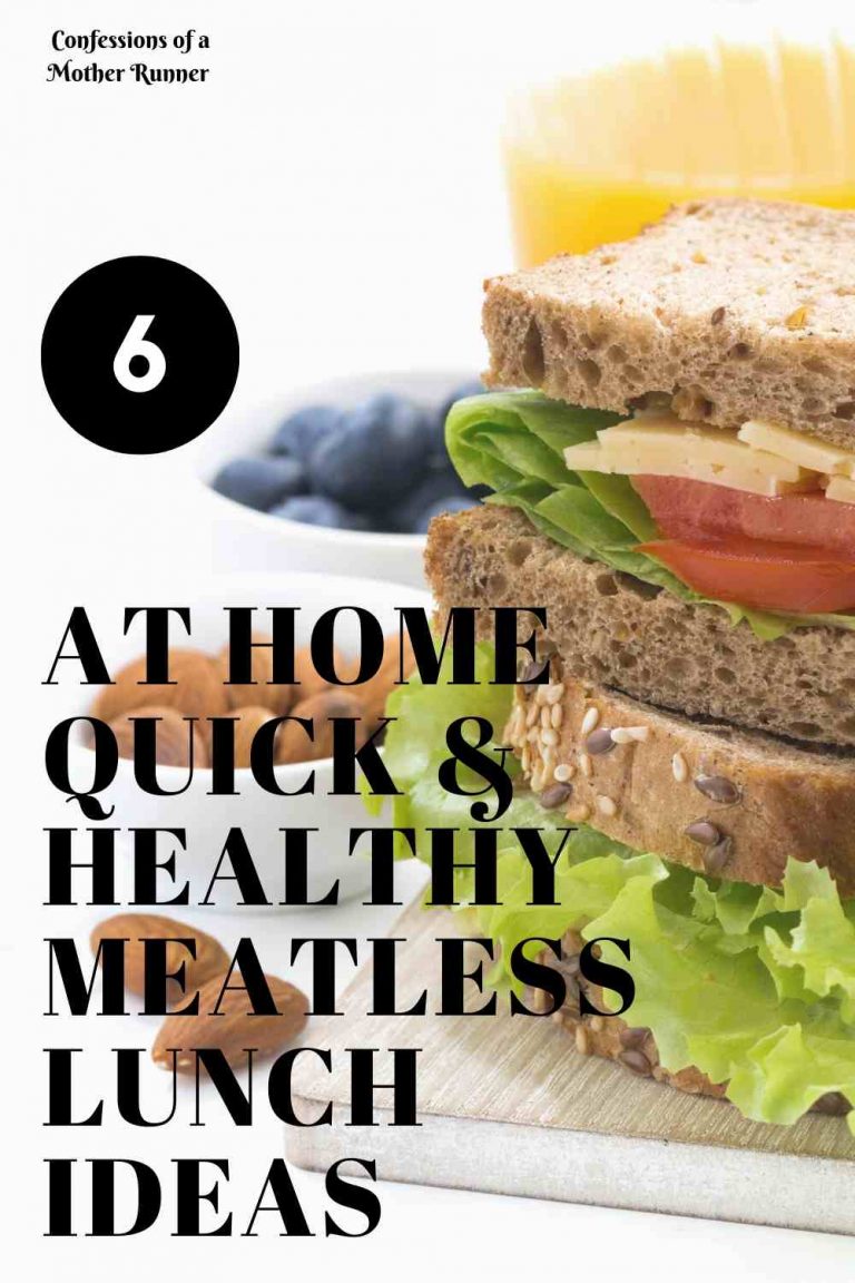 6 At Home Quick and Healthy Meatless Lunch Ideas