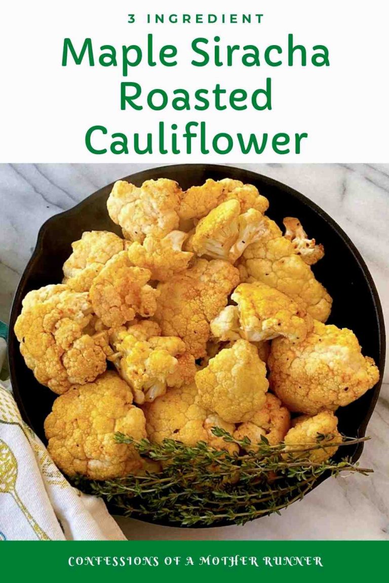 Maple Siracha Roasted Cauliflower Meatless Monday