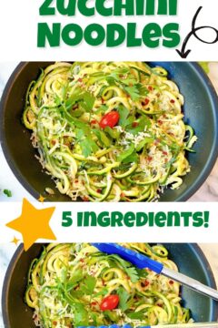 cacio e pepe zucchini noodles