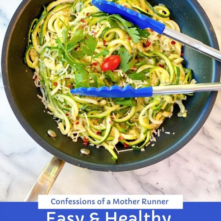 Easy &amp; Healthy Cacio e Pepe Zucchini Noodles-image