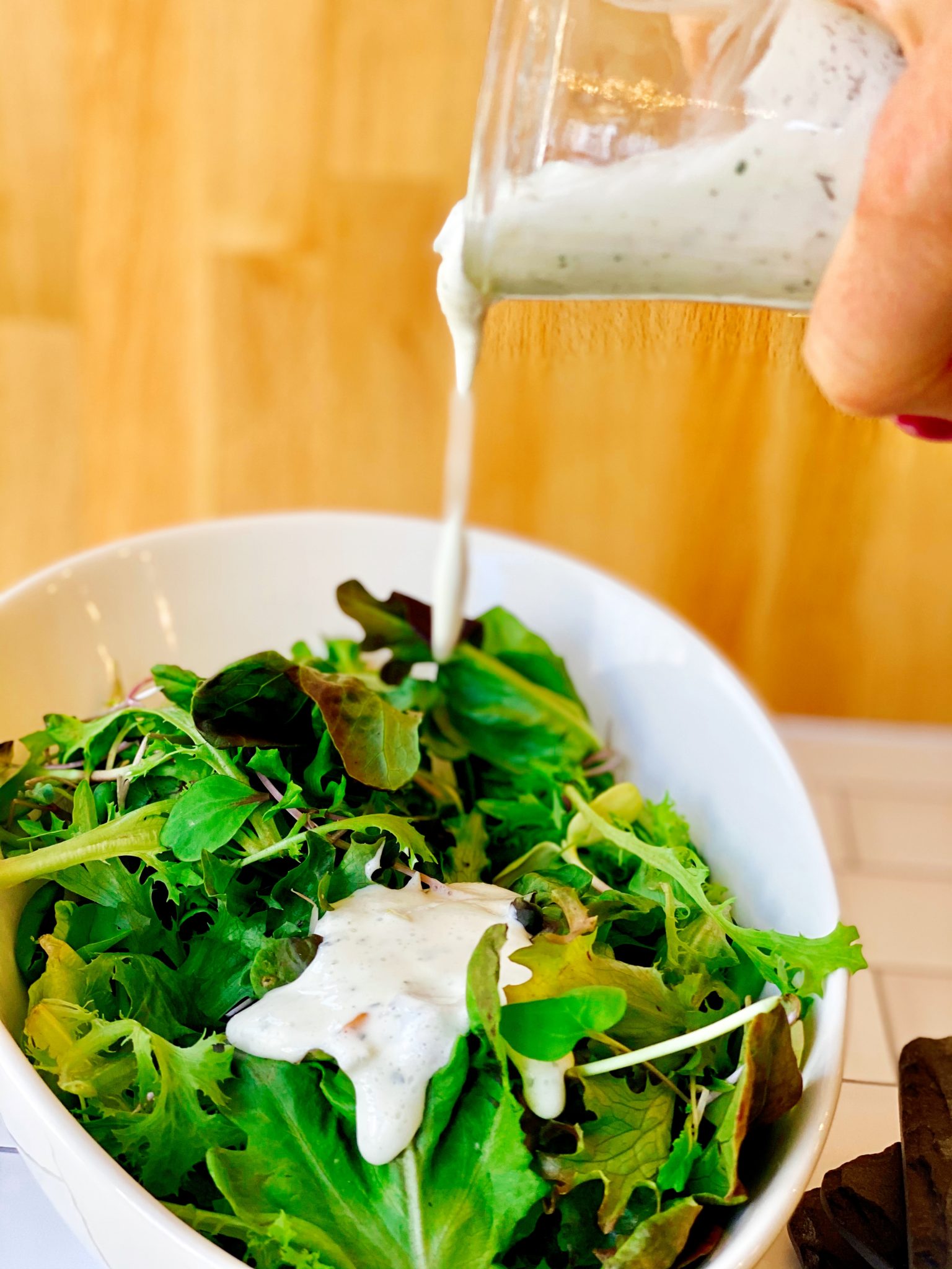 Healthy Dill Pickle Ranch Dressing and Dip 4 Ingredients