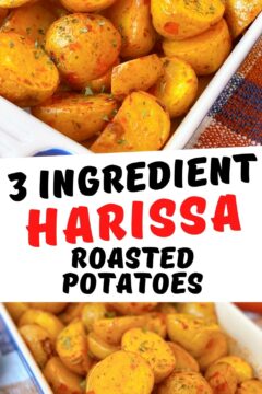 Roasted Harissa potatoes