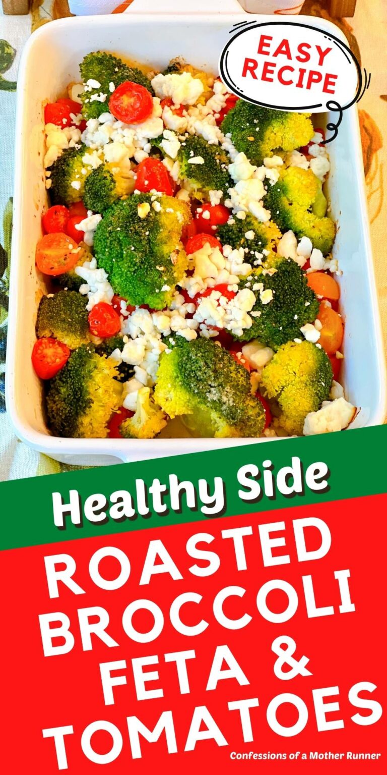 Roasted Broccoli with Feta and Tomatoes (Simple sides to try today)