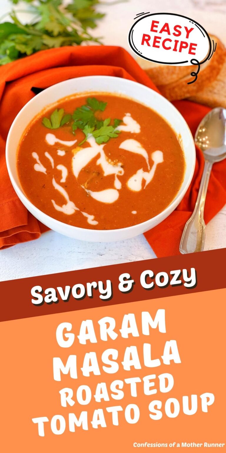 Garam Masala Roasted Tomato and Cauliflower Soup
