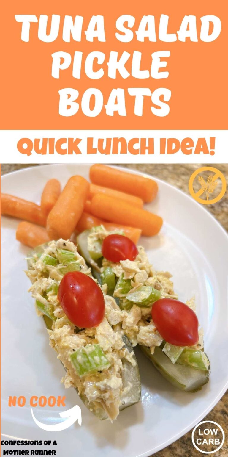 Tuna Salad Pickle Boats