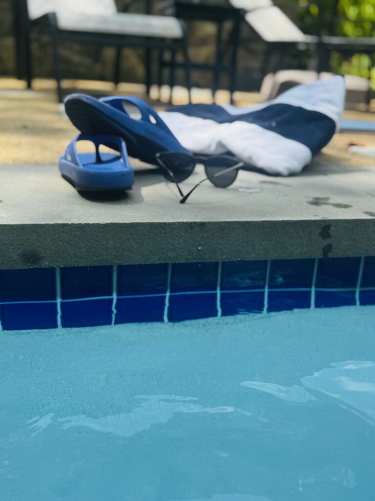 swimming into August